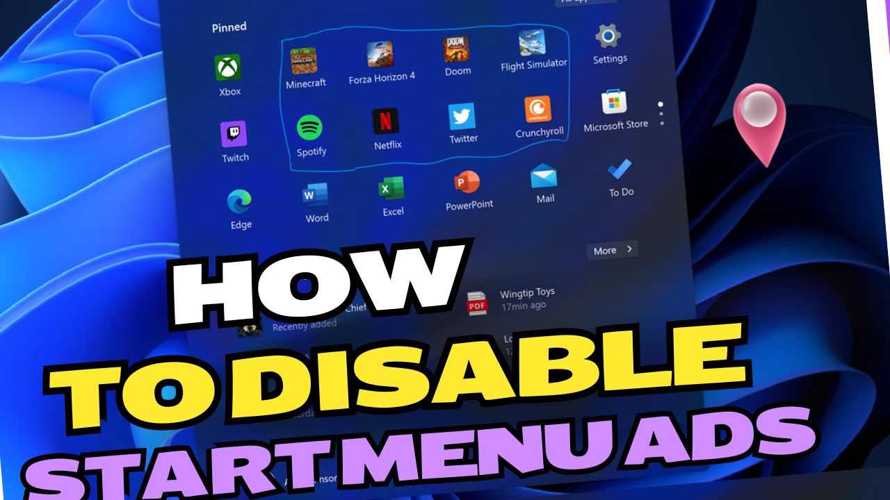 How to Disable Start Menu Ads in Windows 11