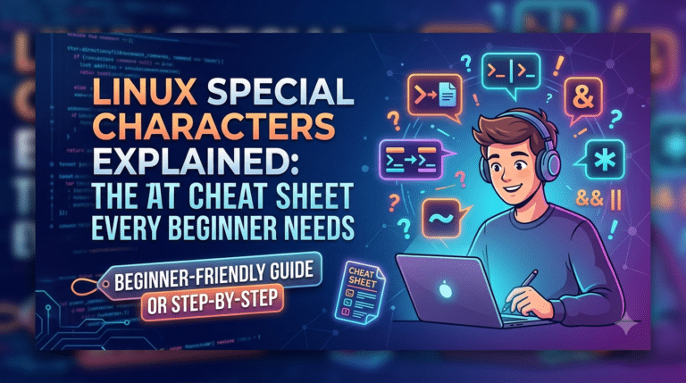 Linux Special Characters Explained The Cheat Sheet Every Beginner Needs