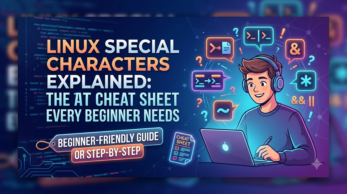 Linux Special Characters Explained The Cheat Sheet Every Beginner Needs