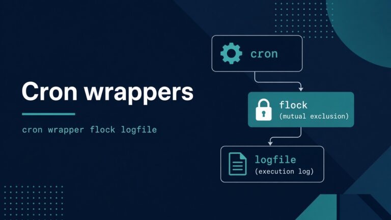 Schedule and Wrap Cron Jobs Safely (Bash Ops)