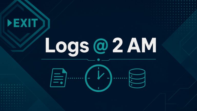 Bash Logging and Error Handling for 2 AM Ops