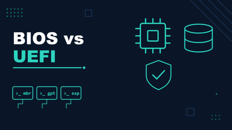 BIOS vs UEFI: How a PC Starts Before Windows Loads - featured illustration