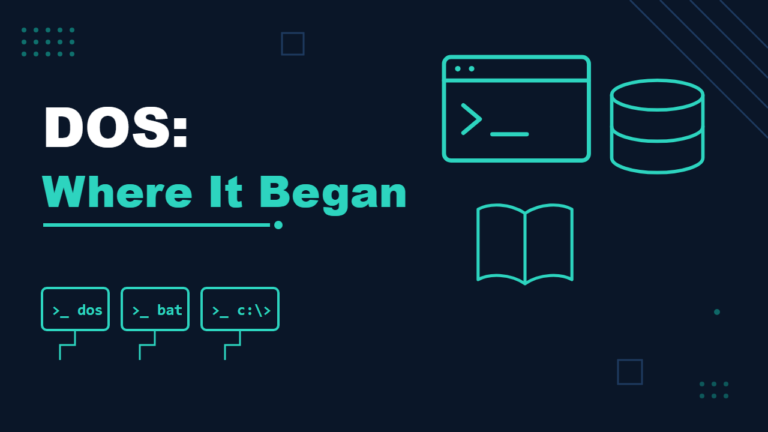 What Was DOS? History, Commands and How to Run It Today - featured illustration