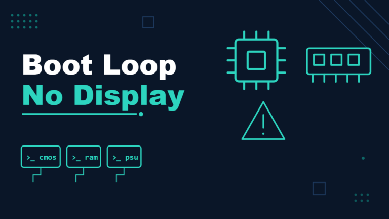 [Fix] Gigabyte GA-H170M-D3H Boot Loop and Power Issues – No Display - featured illustration