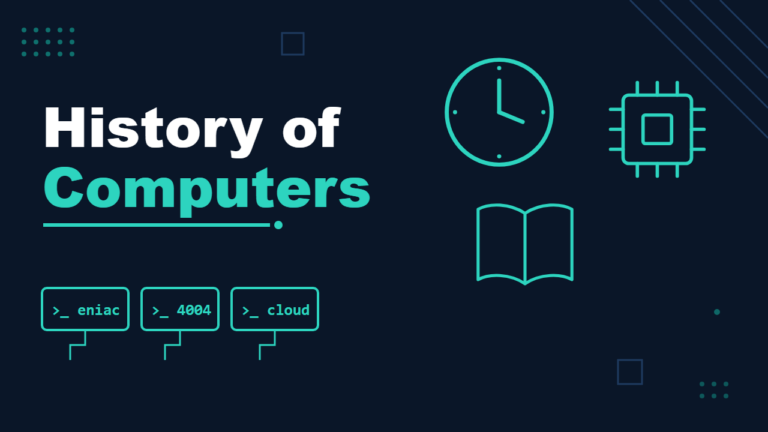 History of Computers: From Vacuum Tubes to Cloud and AI - featured illustration