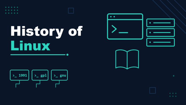 History of Linux: From a 1991 Hobby to Running the Cloud - featured illustration