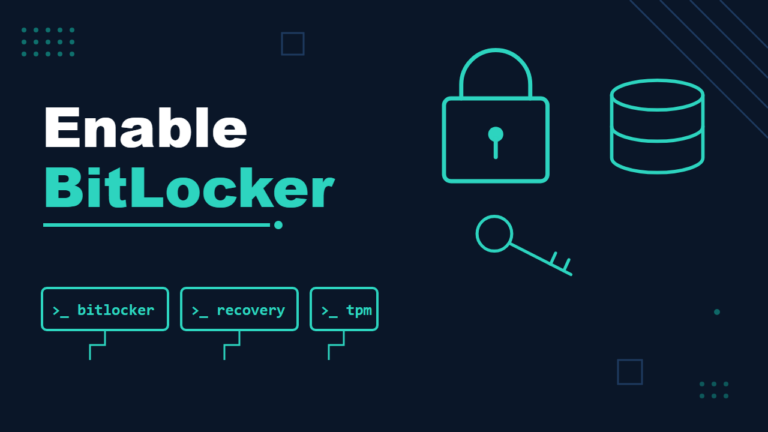 How to Enable BitLocker in Windows 10 and 11 (Step by Step) - featured illustration