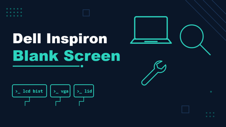 How to Fix Dell Inspiron 6000 Blank Screen Issue Caused by Faulty Lid Closure - featured illustration