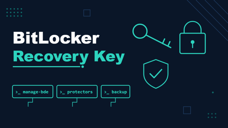 How to Regenerate Lost BitLocker Recovery Key - featured illustration
