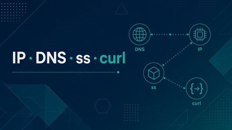 Linux Networking Basics for Sysadmins: IP, DNS, ss, curl