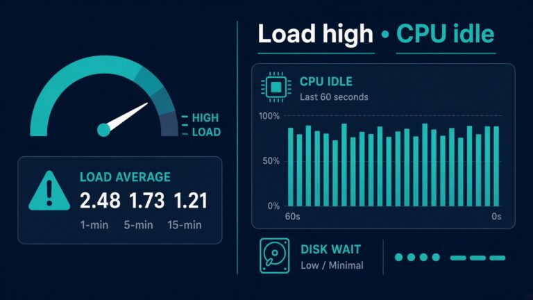Load Average High but CPU Idle? What Linux Is Trying to Tell You