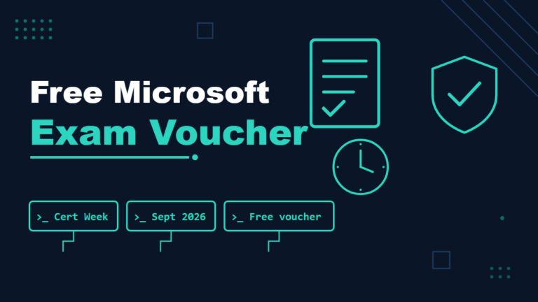 Free Microsoft Exam Voucher Next Week — 16 Certs, Live Training, and 11 Sessions Are Already Full