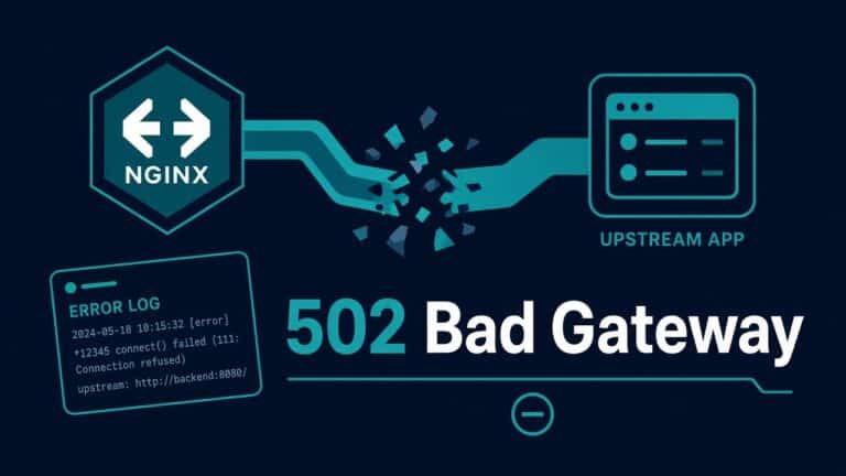 Nginx 502 Bad Gateway: What It Really Means and How to Fix It