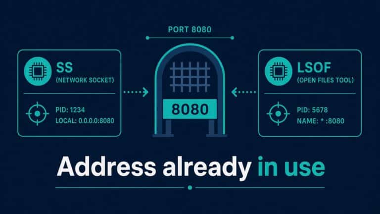 Address Already in Use: Find and Free the Port on Linux