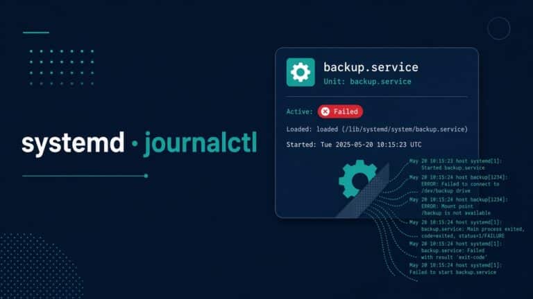 systemd: Unit Failed to Start — How to Read journalctl and Fix It
