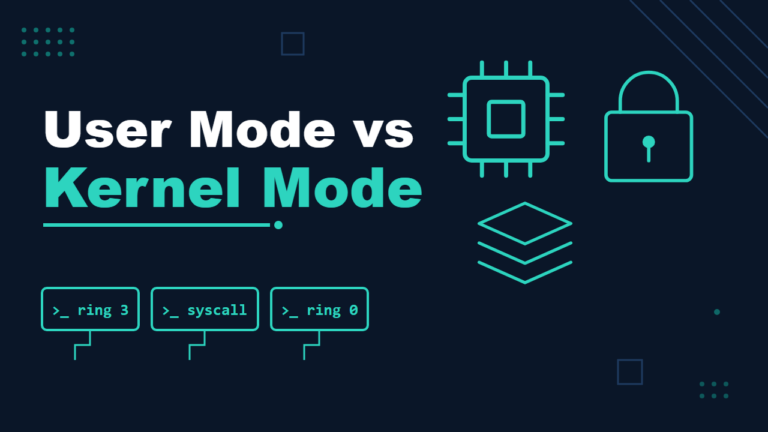 User Mode vs Kernel Mode: How the OS Protects Itself - featured illustration