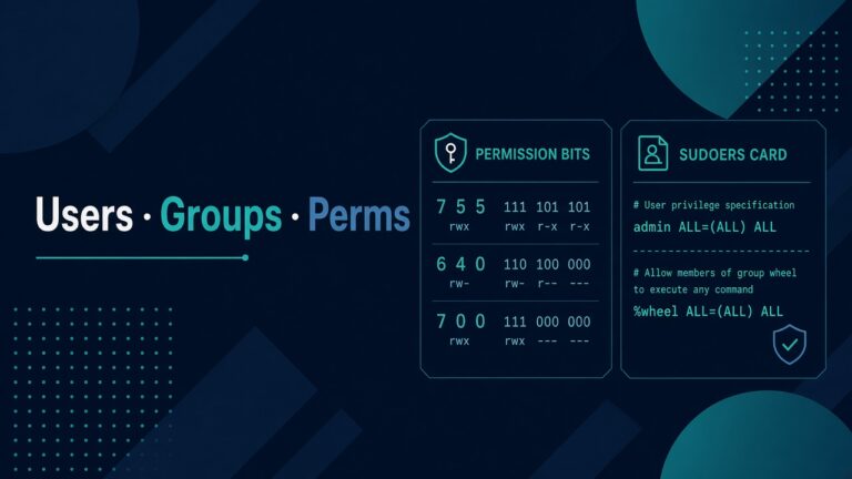 Linux Users, Groups, and Permissions — Job-Ready, Not Textbook