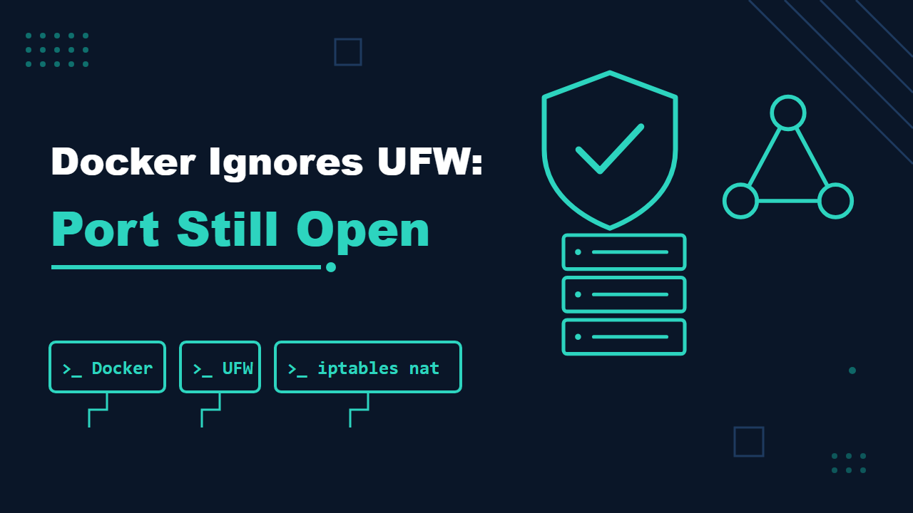 Docker Bypasses UFW: Why Your Closed Port Is Still Open (and the Fix)