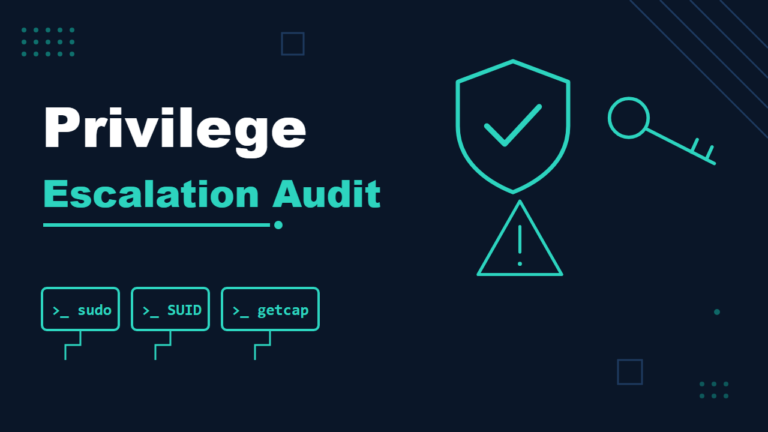 Linux Privilege Escalation Checks: How to Audit Your Own Server - featured illustration