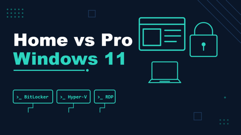 Windows 11 Home vs Pro: What You Actually Get and When Pro Is Worth It - featured illustration